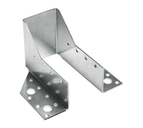 Опора бруса STARFIX раскрытая, 100x200x76 мм OBR R белый цинк SMP-21198-1