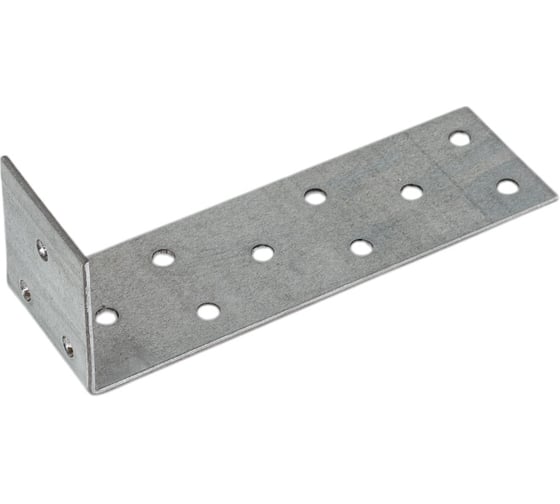 Уголок крепежный STARFIX анкерный 40x120x40 мм, KUL белый цинк SMP-40556-1 1