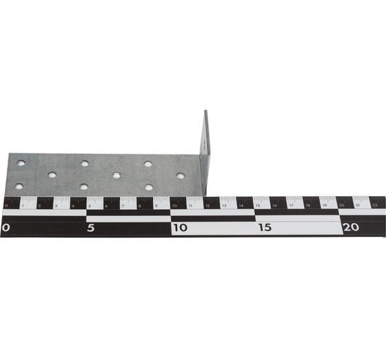 Уголок крепежный STARFIX анкерный 40x120x40 мм, KUL белый цинк SMP-40556-1