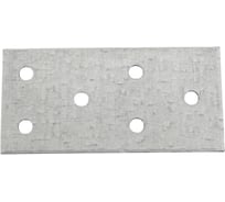 Пластина соединительная STARFIX 40x80 мм, PS белый цинк SMP-58214-1