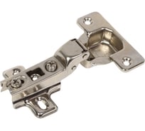 Петля полунакладная STARFIX Slide-on с площадкой под саморез SMF-10155