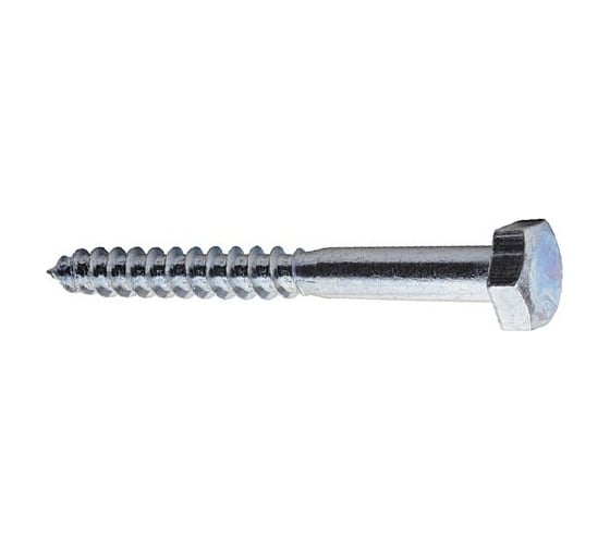Шуруп STARFIX 10x80 мм, шестигранная головка, цинк, DIN 571 SMP-63751-1