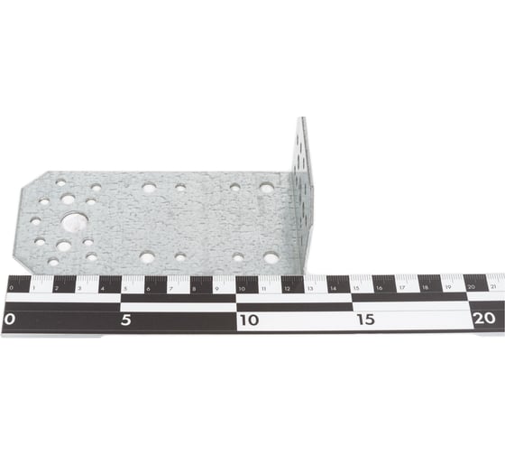 Уголок крепежный STARFIX асимметричный, 65x130x50 мм, KUAS белый цинк SMP-43143-1