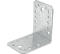 Уголок крепежный STARFIX 55x70x70 мм C 2.0 мм, белый цинк SMP-103402-1