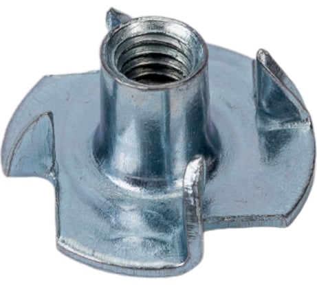 Гайка STARFIX М5/8 врезная, цинк, DIN 1624, 20 шт. в зип-локе SMZ1-19686-20