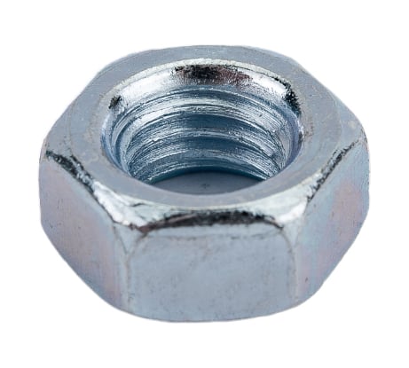 Гайка STARFIX М6, шестигранный, цинк, класс прочности 8, DIN 934, 50 шт. в зип-локе SMZ1-66682-50