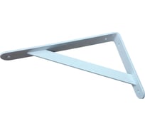 Кронштейн-уголок усиленный ФТ 250x150x30x4 мм, белый, КУ250150Б