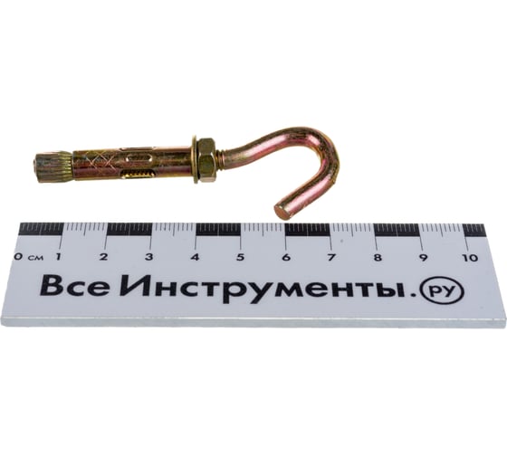 Анкерный болт Tech-Krep HG 8х45 с крюком М6 100шт 00002607