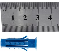 Распорный дюбель Tech-Krep Чапай 8х30 шипы-усы, синий 500 шт 00005345