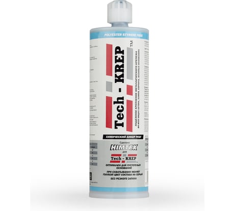 Tech-Krep Химанкер PESF 410мл blue проф упак для пустотелых оснований 1насадка под коакс пистолет