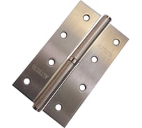 Петля накладная Левша ALTEZTA 1007П 120х75х2,5 с подшипником, хром матовый, правая У1-7630.ХМп