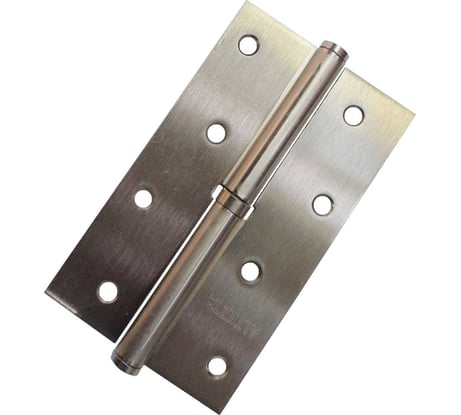 Петля накладная Левша ALTEZTA 1007П 120х75х2,5 с подшипником, хром матовый, левая У1-7630.ХМл