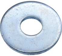 Шайба Стройметиз 10 плоская (кузовная), DIN 9021, цинк (уп. 8 шт) европодвес 00000069746 30700618