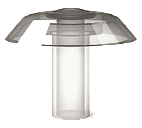 Термошайба ЭНТЕН ножка 4 мм, D38, комплект с прокладкой, прозрачная, уф-защита, 25 шт. 069