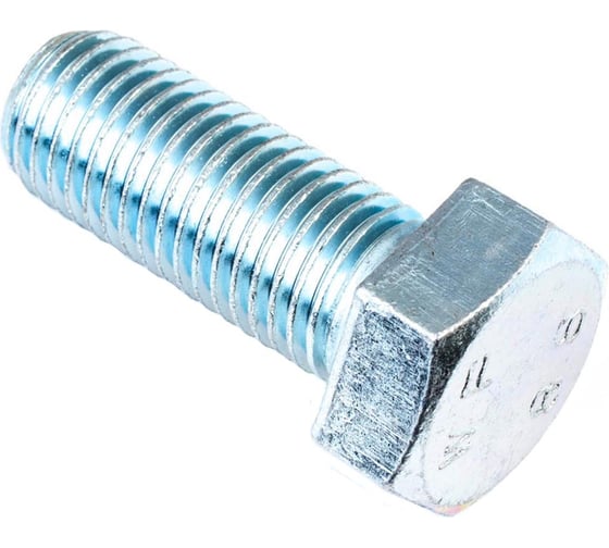 Болт Стройбат DIN 933 М20x90 белый цинк 5 шт 305590 1