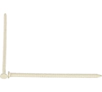 Плинтусные закаленные гвозди Стройбат 1,75x40 белый 100 шт 306940