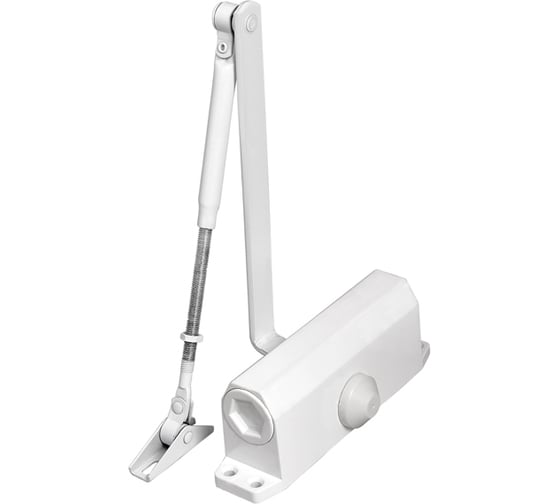 Доводчик дверной AJAX DCTR50-100 hold open WH белый 48703 1