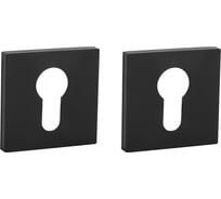 Накладка под цилиндр AJAX ET6.K.JS51 (ET JS) BL-24 черный 48265