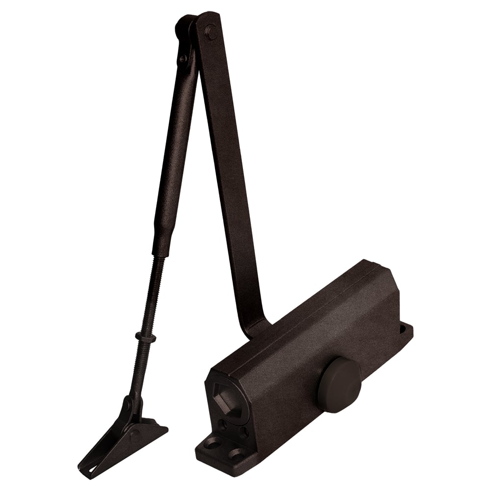 Доводчик дверной AJAX DCTR80-140 (TDR-140) 80-140 кг, BR коричневый ...
