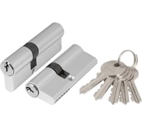 Цилиндровый механизм AJAX (AX100/90) AX1000Key90 (40+10+40) CP хром 48377