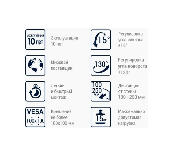Настенный кронштейн MART 106S 10-32 17974