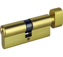 Цилиндр замка DORF ECONOMY ключ/барашек, английский, латунь, 30-35, блистер DORF_ECO_65(30x35)_k_kn_BRASS_бл