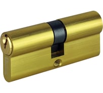 Цилиндр замка DORF ECONOMY ключ/ключ, английский, латунь, 35-35, блистер DORF_ECO_70(35x35)_k_k_BRASS_бл