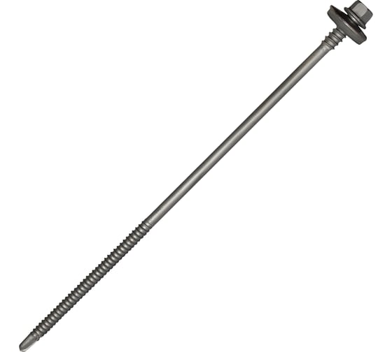 Саморез для сэндвич-панелей HARDWEX ТМ HWX5-P10-6.3/5.5x240 мм, св.№3, RUSPERT, 50 шт. 5190000452079 1
