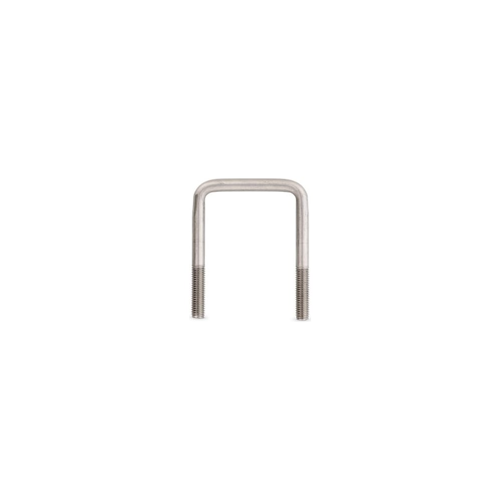 Скоба П-образная Мир Хомутов 120x120 мм, с резьбой М10, без гаек, в ...