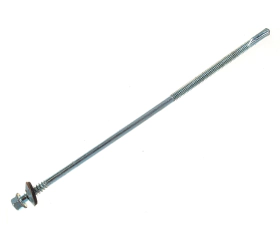 Саморез для крепления сэндвич-панелей INTERFIX SSP 6,3х185 цинк 150 шт 29039