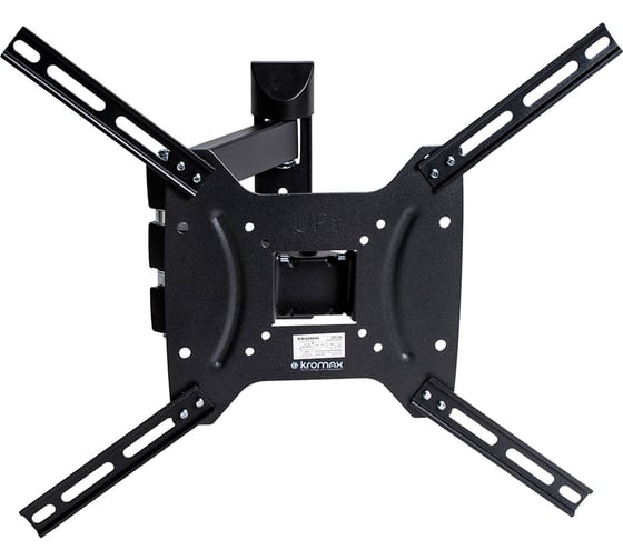 Настенный стальной кронштейн для TV KROMAX 15-55 max 35 кг DIX-24 black