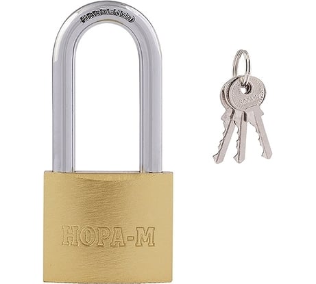 Навесной замок НОРА-М ЗН-810дд-50 мм 3 кл. 16884