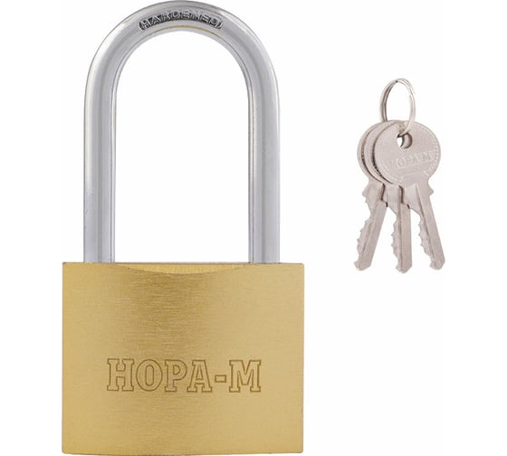 Навесной замок НОРА-М ЗН-810дд-75 мм 3 кл 16886