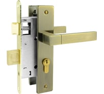 Врезной замок НОРА-М NEW 109-55 мм ст.бронза 16921