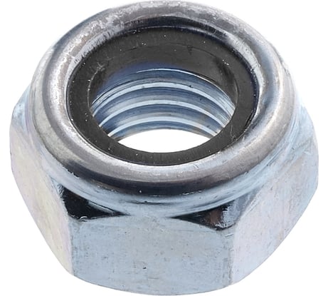 Гайка Стройметиз М4 самоконтрящаяся, DIN 985, цинк (уп. 20 шт) европодвес 00000071935 304002120