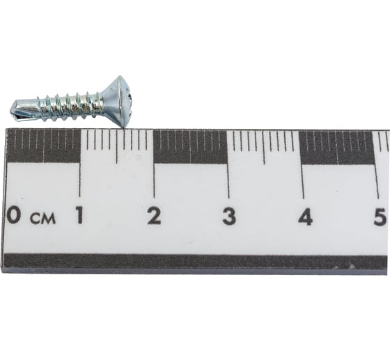 Саморез ЦКИ DIN7504-R 3.9х16 сверлоконечный Ц 1000 шт. 36632