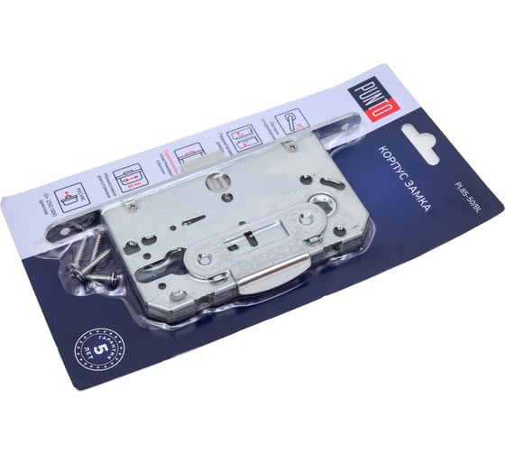 Корпус замка PUNTO PL85-50/BL CP (хром) 49221