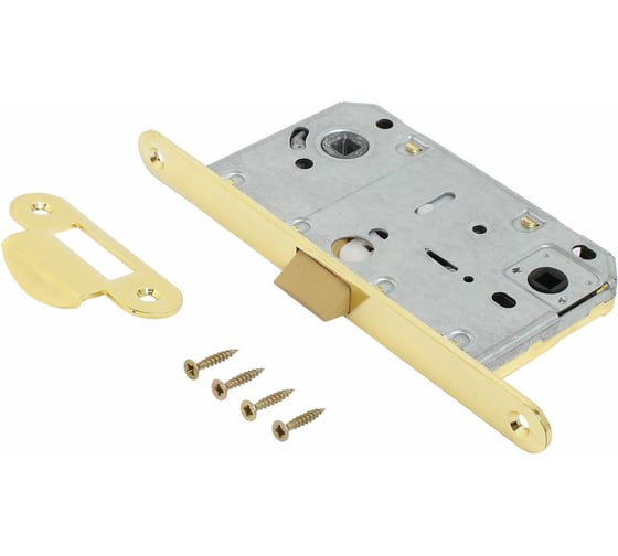 Защелка врезная PUNTO PL96WC-50/BL GP (золото) 49239