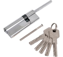 Цилиндровый механизм PUNTO Z3007Tang90(55+10+25) со штоком, CP хром 48063