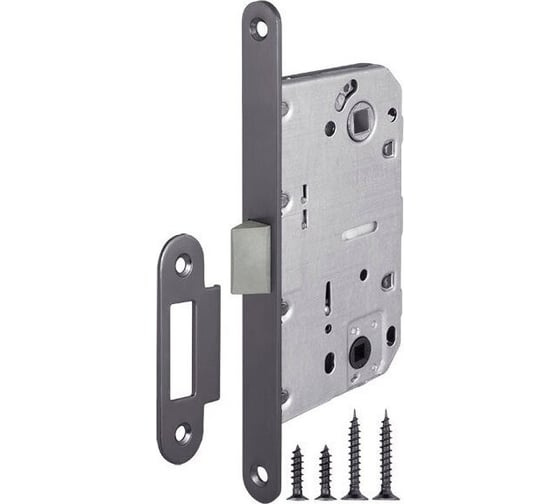 Защелка врезная PUNTO PL96WC-50/BL GR (графит) 49241