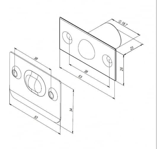 Шариковый фиксатор PUNTO METLB-15 SG мат. золото 42031