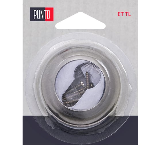Накладка под цилиндр PUNTO LM/A ET.R.TL54 SN/CP-3 матовый никель/хром 46161