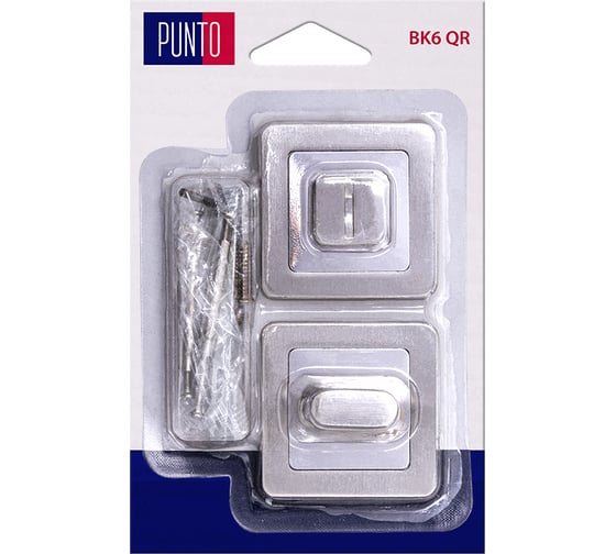 Ручка поворотная PUNTO LM/A BK6.K.QR52 SN/CP-3 матовый никель/хром 46149 1