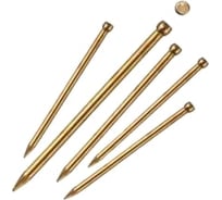 Финишные гвозди Госкреп NFL 1,2х40 латунированные 0,02 кг КР.120154