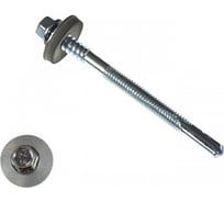 Саморез для сэндвич панелей КРЕП-КОМП удлин. сверло 15мм, 6.3/5.5 х 75 Kn 1000шт ссп75