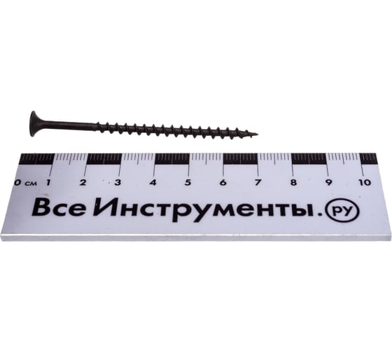 Саморез по дереву КРЕП-КОМП черный 3,8х70 200шт чд7038ф