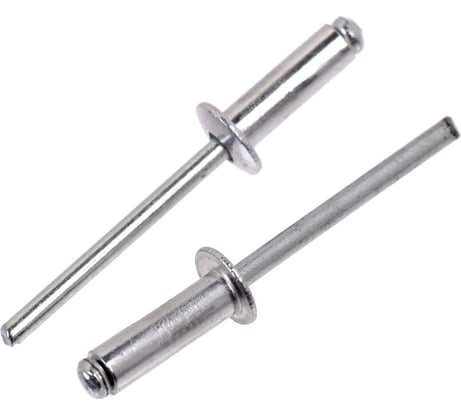 Заклепка вытяжная Метизный двор сталь/сталь, 4,0x18, 50 шт. 4690441039255