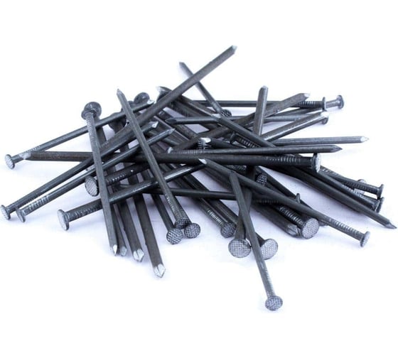 Гвозди строительные Метизный двор 4,0x120, оцинкованные, ГОСТ 4028-63, 1 кг 4690441039729 1