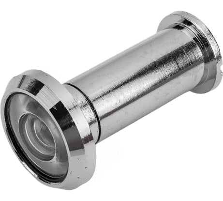 Дверной глазок HOME 70-90 мм, 200 град., пластик, цвет хром G7090200PLC