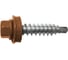 Кровельный саморез Tech-Krep КРс ZP 4.8x35 8001 охра коричн 3500шт. УТ-00006262 1